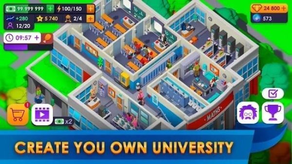 University Empire Idle Tycoon(建立大学校园)