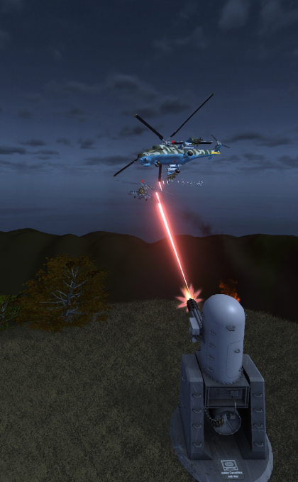 近战防空炮模拟器