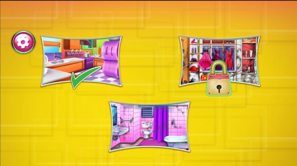 美丽的房子清洁(beauty house cleaning game)