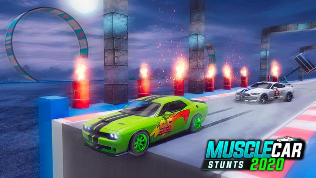 危险的高空肌肉车特技(Muscle Car Stunts 2020)