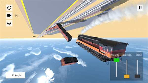 老式蒸汽火车模拟器专业版