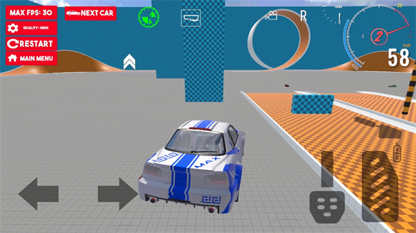 城市汽车极端碰撞