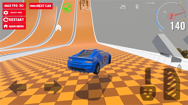 城市汽车极端碰撞