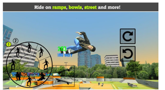 极限自由式滑板手游(Skateboard FE3D 2)