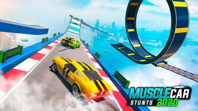 危险的高空肌肉车特技(Muscle Car Stunts 2020)