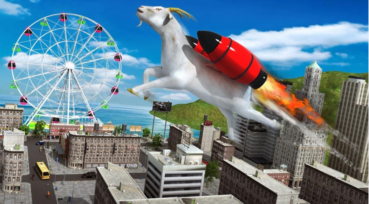 狂暴山羊城市大作战 狂暴山羊城市大作战