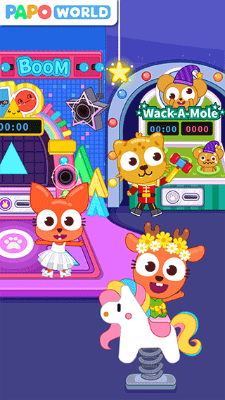 泡泡小镇游乐园游戏 泡泡小镇游乐园游戏