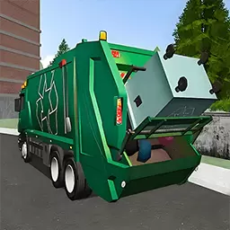 城市垃圾车驾驶模拟