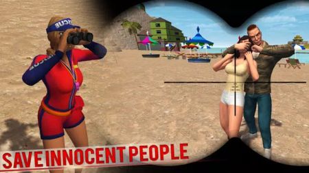 海滩救援救生员Beach Rescue Lifeguard