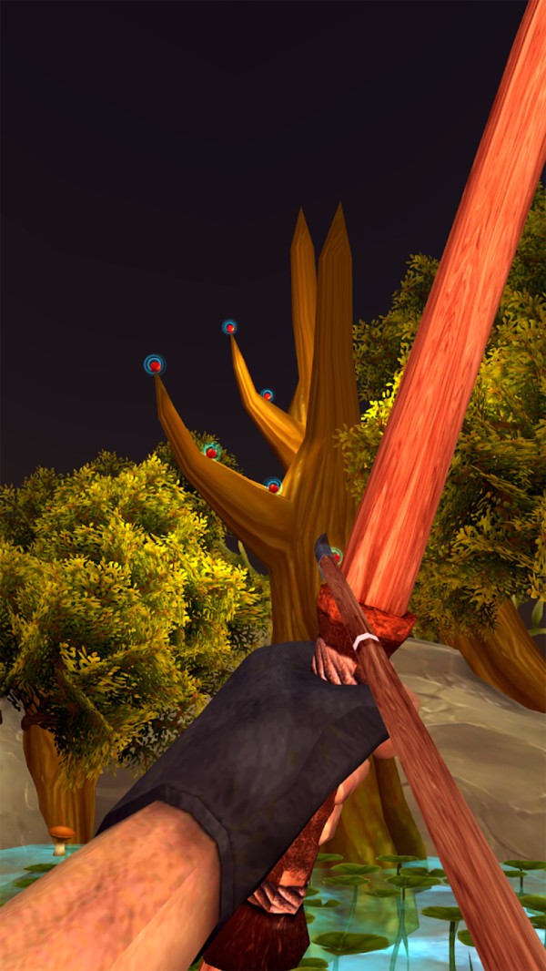 杂技射苹果 杂技射苹果