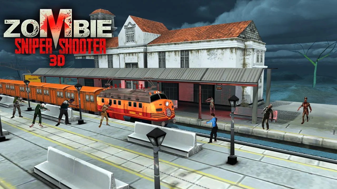 僵尸狙击手射击生存战争Zombie Sniper Shooting 3D 僵尸狙击手射击生存战争Zombie Sniper Shooting 3D