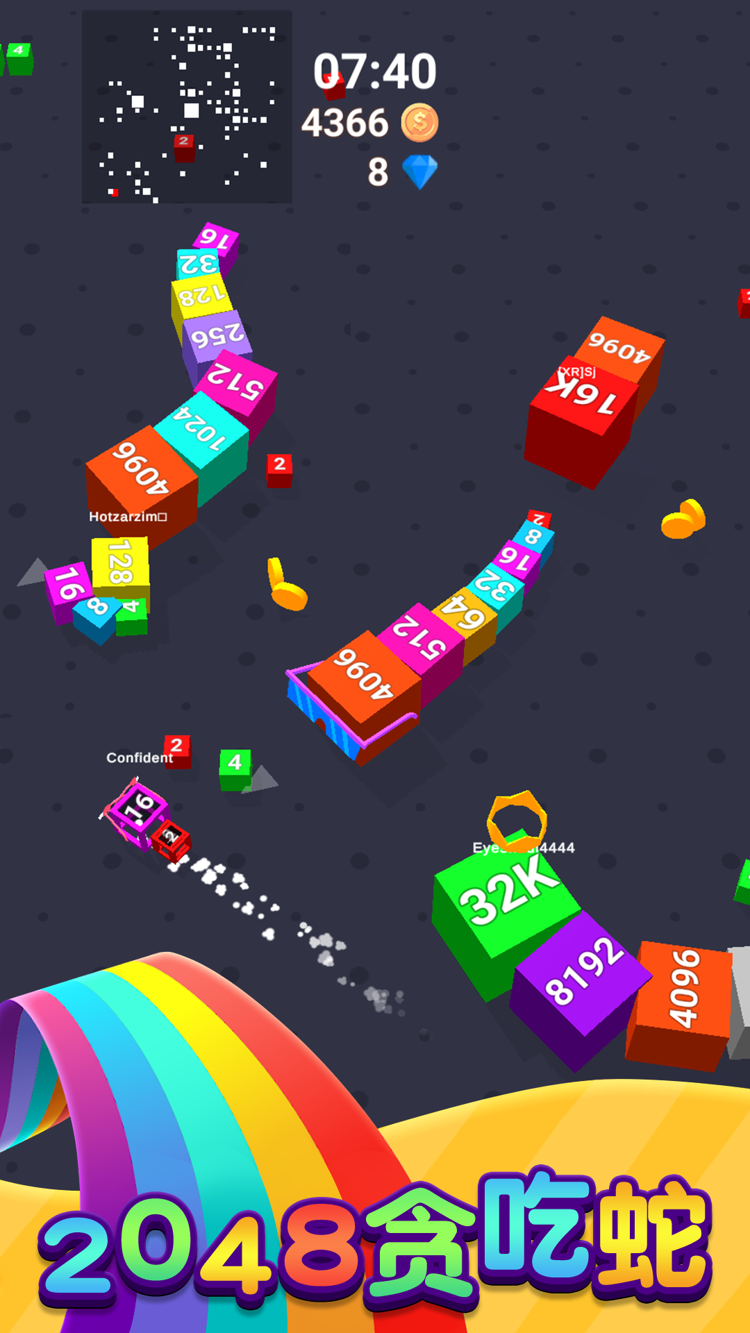 贪吃蛇生存之战