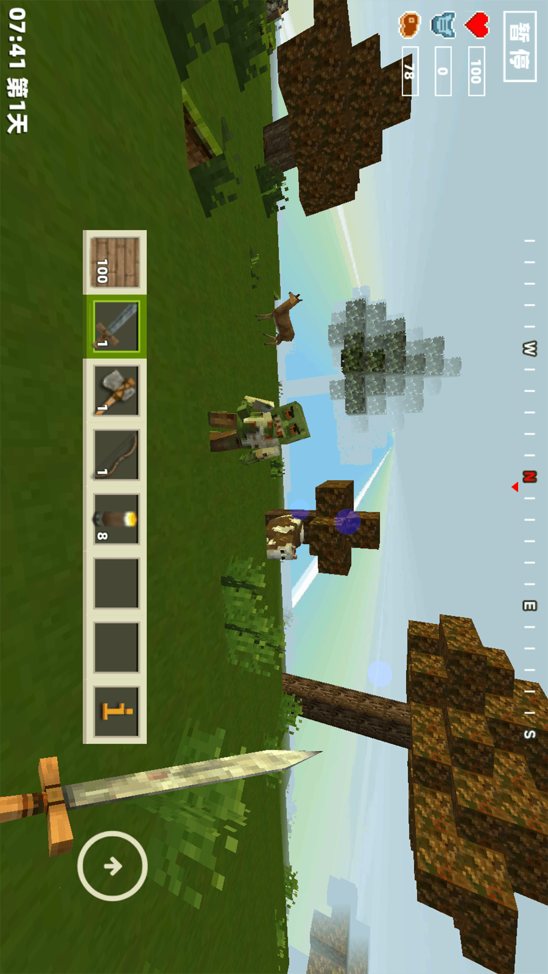 像素方块建造生存