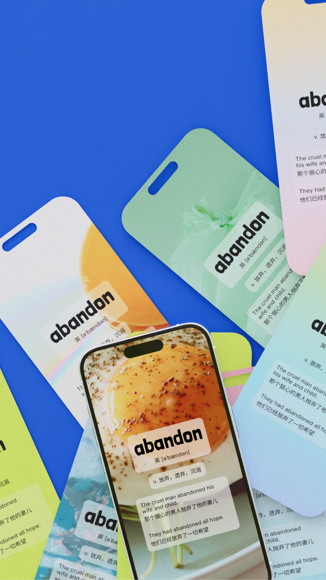 Abandon单词壁纸