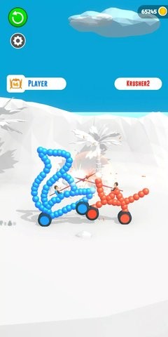 手绘战车画车对决