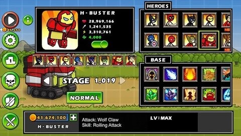 英雄战争超级火柴人防御