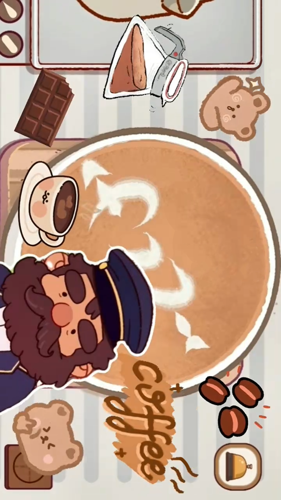 可口的咖啡世界