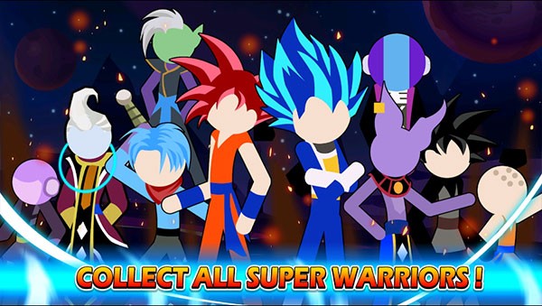 火柴人悟空格斗手游