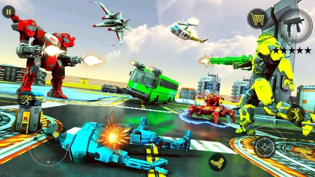 机器人改造战争(Robot Transform Spider Car)