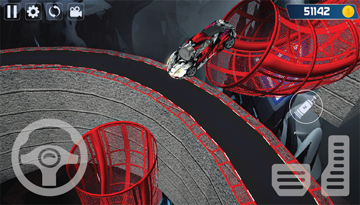 大型斜坡汽车特技(Mega Ramp Car Stunt Game)