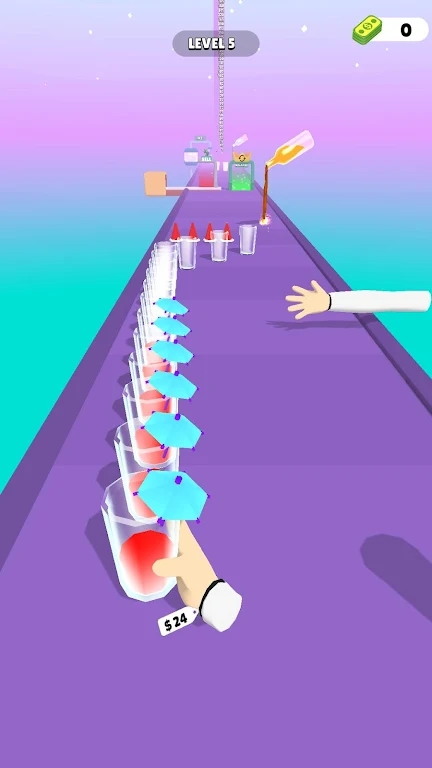 鸡尾酒堆栈跑Cocktail Stack