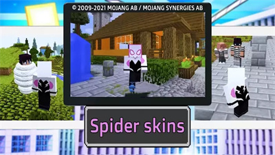 蜘蛛女孩国防部Spider girl mod