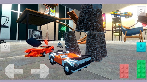 积木车辆碰撞2手游(Blocky Toy Wars Racing 2)