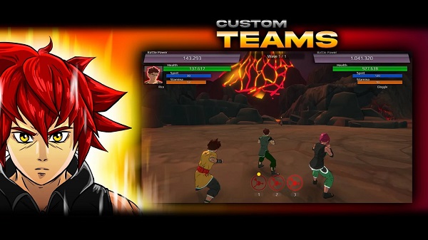 爆发力量动漫战斗手游