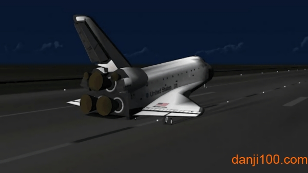 航天飞机降落