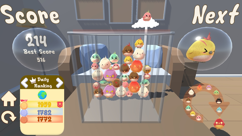 快乐小鸟合并Happy Birds Merge 快乐小鸟合并Happy Birds Merge