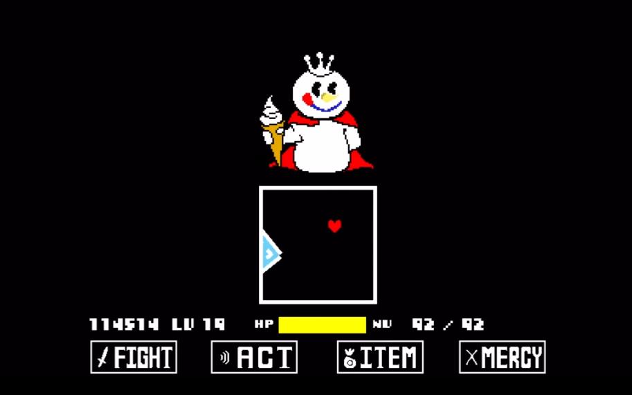 Undertale(蜜雪冰城雪王战)