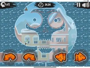 雪地摩托特技(MoneyRace3D)