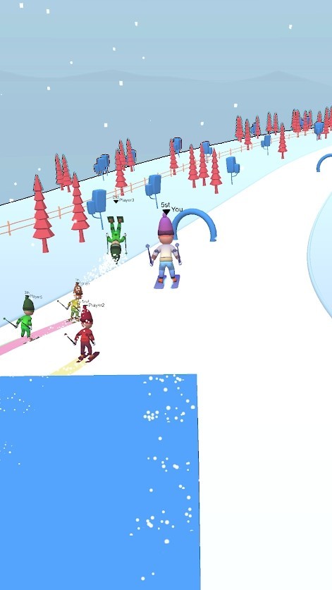 滑雪者山(Skier hill 3d) 滑雪者山(Skier hill 3d)