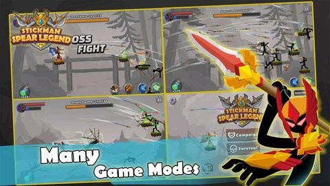 火柴人长矛传奇无限能量版