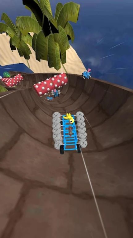 弹跳车轮战争(Drive Kick! Race Build Battle)