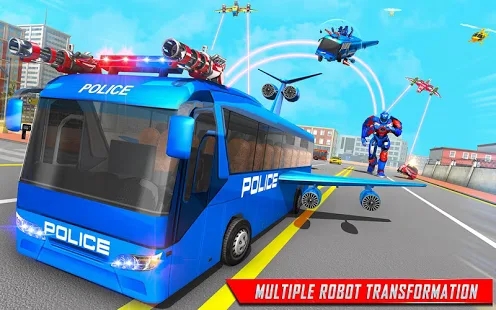 Police Bus Robot 2020(警察巴士驾驶员)