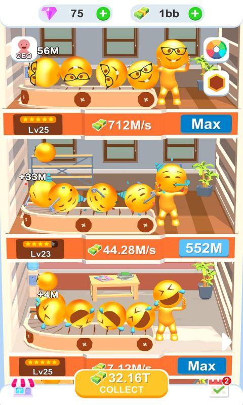 Idle Emoji Factory(放置表情工厂手游)