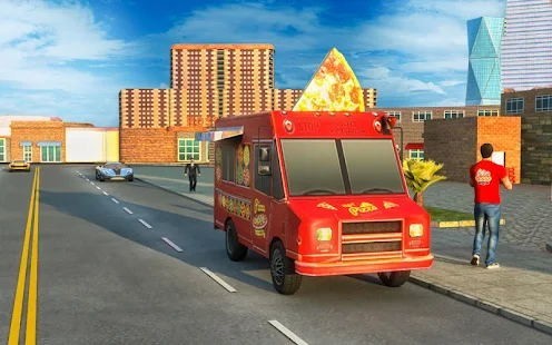 疯狂城市面包车司机(Pizza Delivery Van Driving Simulator)