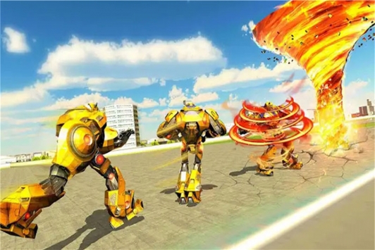 3D变形机器大战