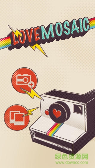 爱心马赛克 爱心马赛克