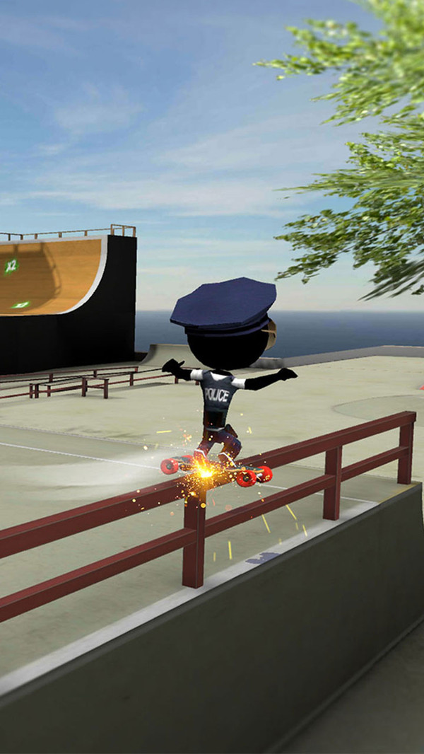 沙盒自由式滑板 沙盒自由式滑板