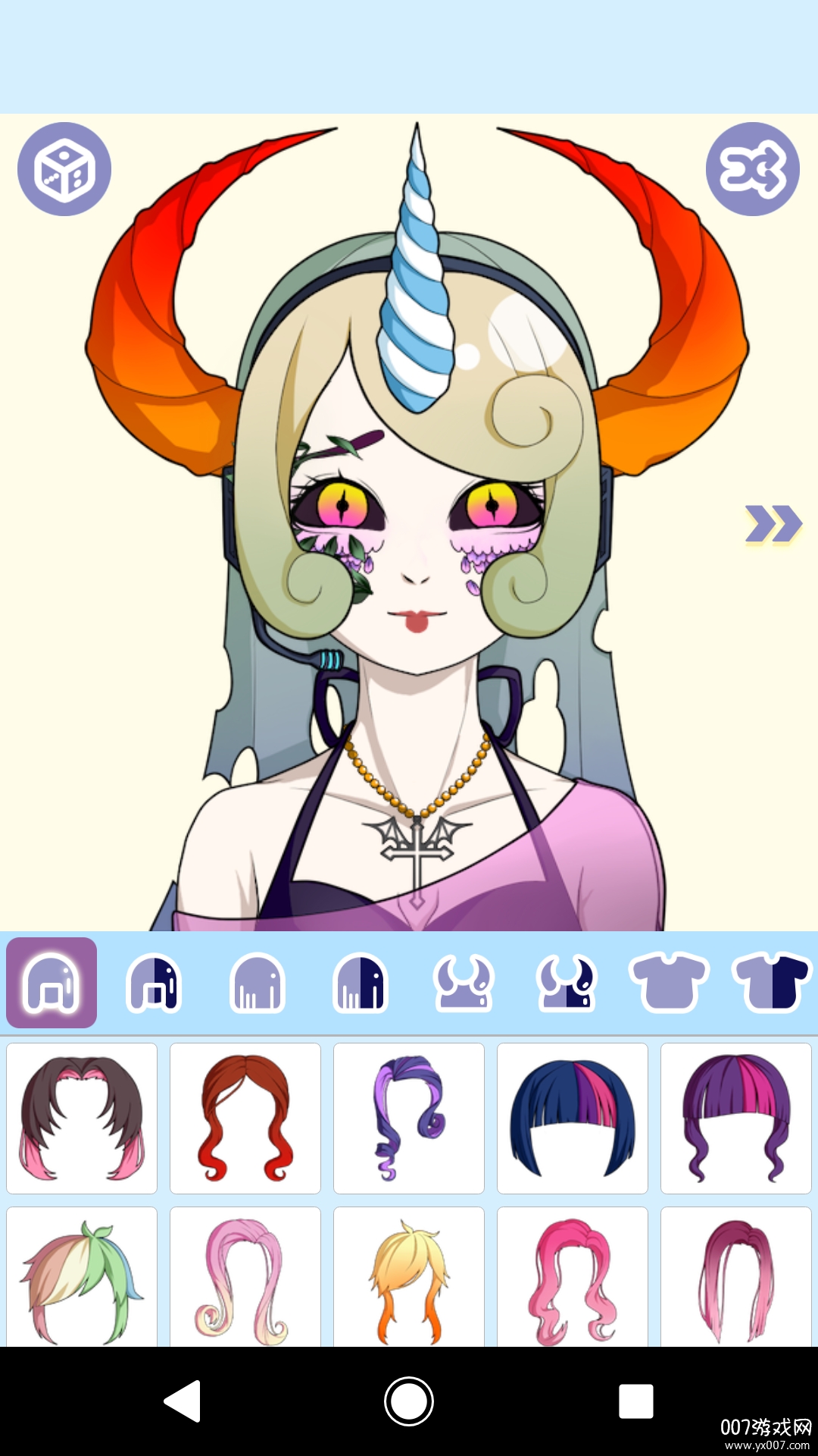 怪物女孩头像制作中文版