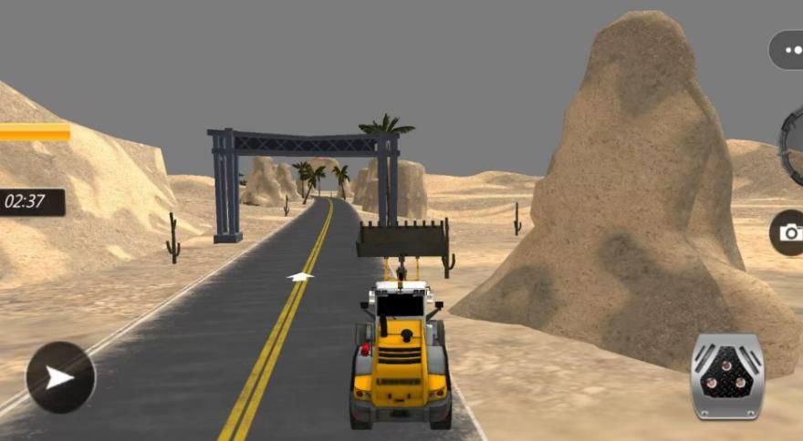 3D挖掘机驾驶模拟