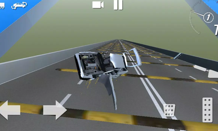 汽车高速碰撞模拟器