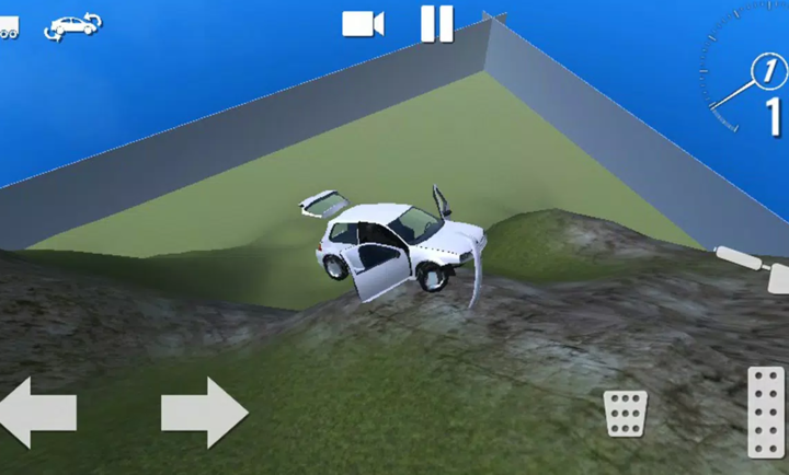 汽车高速碰撞模拟器