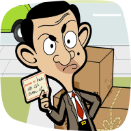 憨豆先生：送快递