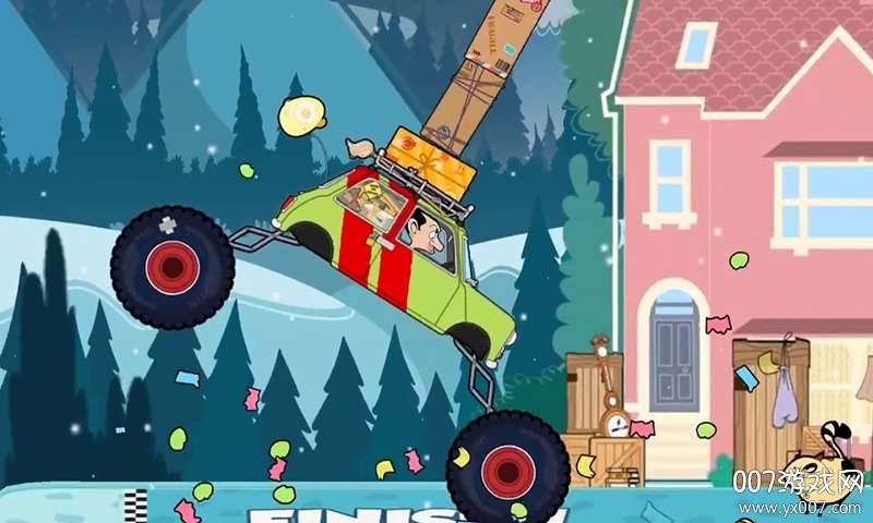 憨豆先生：送快递