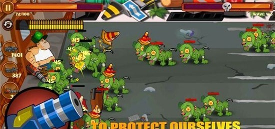 Fat Man Vs Zombies - Defence Battle PVZ4(胖子大战僵尸)