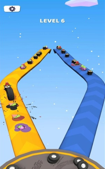 Wheel Roll 3D(轮胎防御)