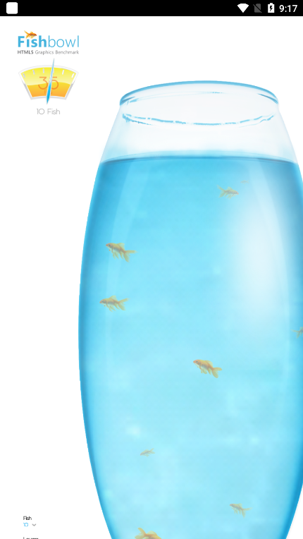 HTMLS Fish Bowl养鱼性能测试软件官方正版下载